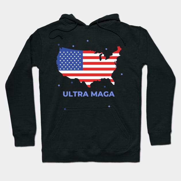 Ultra maga Hoodie by Lyna